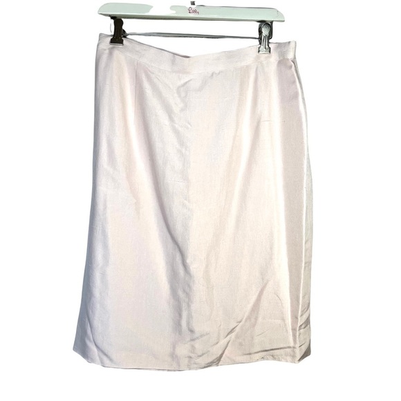 Vintage Black Tie Oleg Cassini 100% Silk Blush Embellished Suit Deadstock Sz 14 - Picture 15 of 17